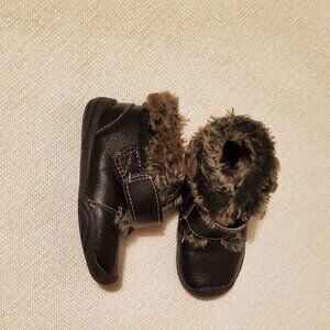 Baby boots by Pediped with heel cushion size 22